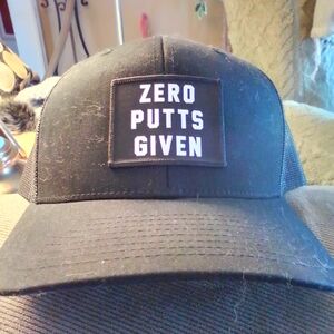 Classic Black and White Mesh Trucker Cap